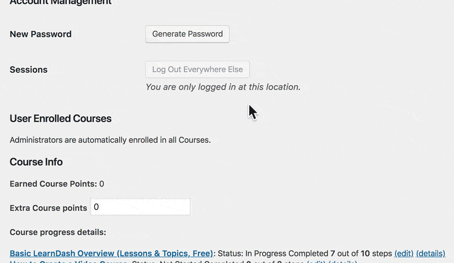 How to mark lessons incomplete in LearnDash