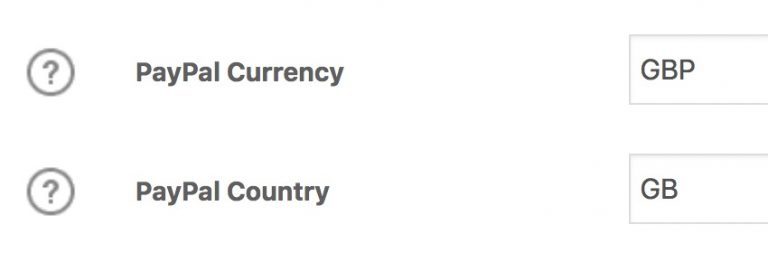 LearnDash PayPal settings, British Pounds