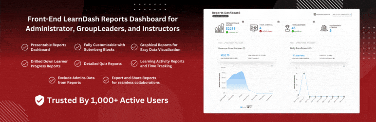 WISDM Reports for LearnDash